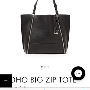 Botkier Soho tote in black/gunmetal
